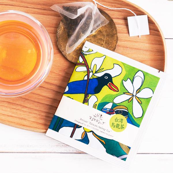 (12包)Artisan フェアトレード台湾烏龍茶（クチナシの花）1.5g×12包　(オーガニック ...