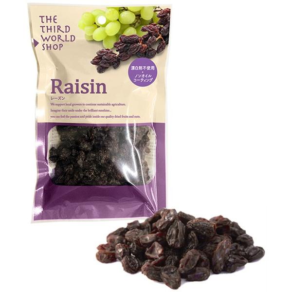 レーズン　165g /フェアトレード ノンオイルコーティング 有機栽培 砂糖不使用 油不使用 漂白剤...