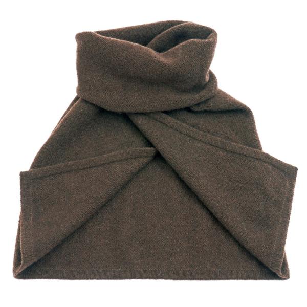 ヤク100％  ミニポンチョ（ブラウン）(メール便対応)