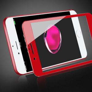 IPhone　3D強化ガラスフィルム 前面フルカバー  高透過率 自動吸着 硬度９H 飛散防止