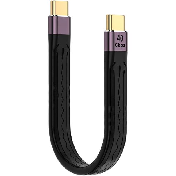 USB Type CtoC ケーブル USB4.0 40Gbps高速データ転送 8K@60Hz映像出...