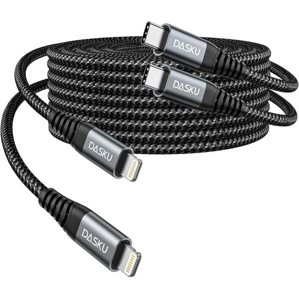 タイプC ライトニングケーブル 2m 3m USB C ライトニングケーブル 2本セット Light...