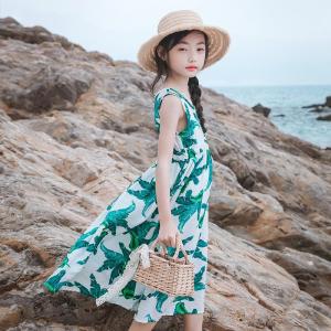 子供服 ワンピース ノースリーブ 春夏 女の子 キッズワンピース 薄手 キャミソール チュニック 子供ドレス ジュニア おしゃれ 可愛い 涼しい