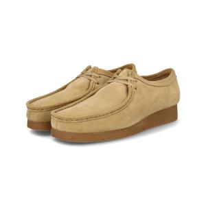 Clarks クラークス WALLABEE 2 WP 防水 メンズシューズ ワラビー2ウォータープルーフ 26166735 メープルスエード｜asbee