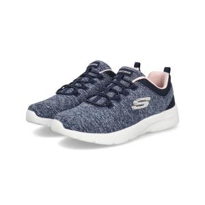 SKECHERS スケッチャーズ DYNAMIGHT 2.0-IN A FLASH 超軽量 ワイド レディーススニーカー ダイナマイト2.0インアフラッシュ 12965W NVPK ネイビー/ピンク