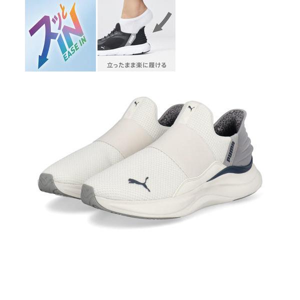 PUMA プーマ SOFTRIDE HARMONY LEO EASE IN 軽量 レディーススニーカ...