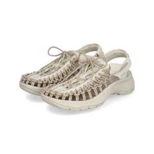KEEN キーン UNEEK ASTORIA CANVAS レディーススポーツサンダル 厚底 アウトドア ウィメンズユニークアストリアキャンバス 1030390 バーチ/バーチ