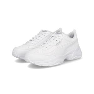 PUMA プーマ CILIA MODE レディーススニーカー 厚底 白スニーカー シリアモード 371125 02 プーマホワイト/プーマシルバー｜asbee