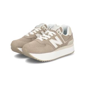 new balance ニューバランス WL574Z レディーススニーカー 厚底シューズ(574+) 632574 SM ライトブラウン
