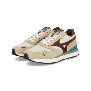 mizuno ミズノ RB87 レディーススニーカー D1GA2352 22 ライトベージュ/ブラウン/ターコイズ