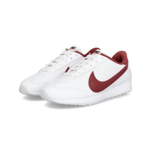 NIKE ナイキ W PACIFIC LTR レディーススニーカー ロープロファイル レザー ウィメンズパシフィックレザー HV6430-101 ホワイト/チームクリムゾン/ブラック
