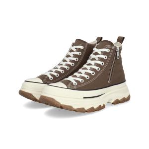 converse コンバース ALL STAR R TREKWAVE Z HI レディーススニーカー ハイカット 厚底 オールスターRトレックウエーブZHI 31314191 チョコレートブラウン｜靴の通販総合オンラインASBee