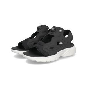 Reebok リーボック INSTAPUMP FURY SANDAL 超軽量 レディーススポーツサンダル インスタポンプフューリーサンダル 152083 100251111 ブラック/ホワイト