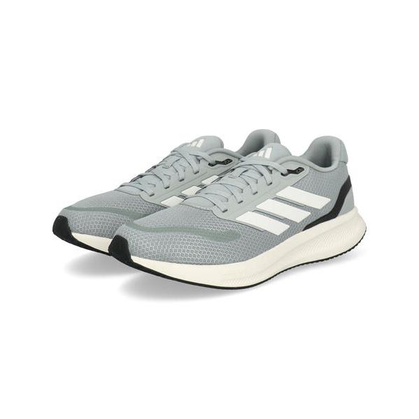 adidas アディダス RUNFALCON 5 軽量 メンズスニーカー ランニングシューズ ランフ...