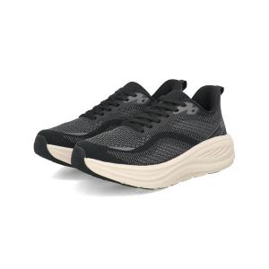 ATHREAM アスリーム メンズ ランニングシューズ 軽量 幅広3E 高反発クッション 滑りにくい メンズスニーカー 厚底 875201 ブラック
