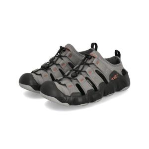 KEEN キーン HYPERPORT H2【軽量/水陸両用】メンズスポーツサンダル アウトドアシューズ(ハイパーポートH2) 1031743 スチールグレー/バーントブリック