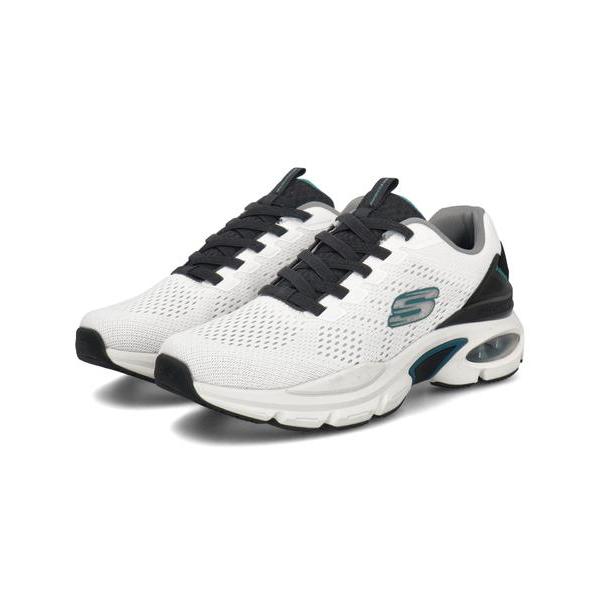 SKECHERS SKECH-AIR VENTURA メンズスニーカー 厚底 ゴムシューレース 脱ぎ...