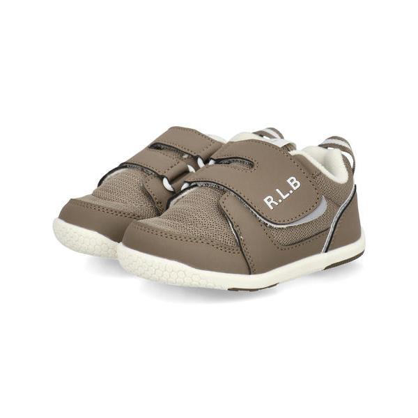 R.L.B アール・エル・ビー ベビー ワンベルトシューズ 子供靴 キッズスニーカー ストラップ 1...