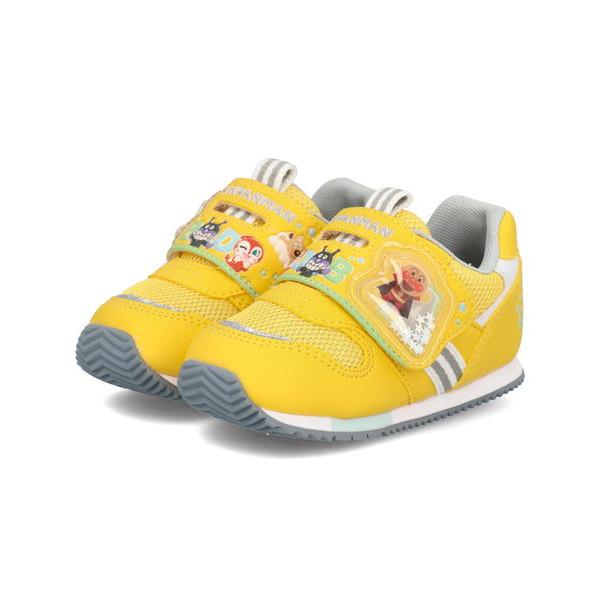 アンパンマン ベビー シューズ 子供靴 スニーカー ワンベルト AP B57 イエロー