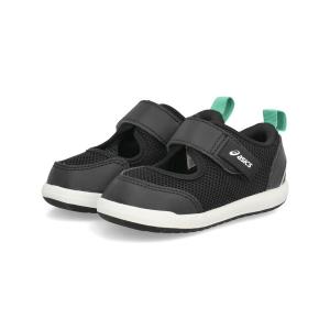ASICS KIDS SUKU2 アシックス スクスク MESHOES BABY 3 ベビーサンダル サマーシューズ 子供靴 ワンベルト ミーシューズベビー3 1144A431 001 ブラック｜靴の通販総合オンラインASBee