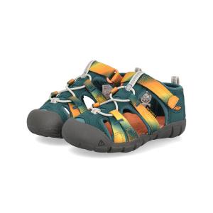 KEEN キーン TODDLERS SEACAMP 2 CNX 水陸両用 ベビースポーツサンダル 子供靴 アウトドアシューズ シーキャンプ2CNX 1032156 オンブレメディテラネア
