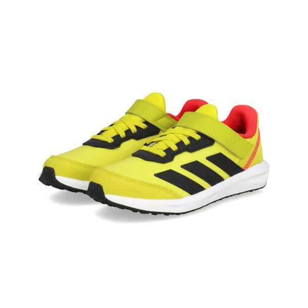 adidas アディダス FAITO EL K 軽量 キッズスニーカー 運動会 子供靴 ストラップ ...