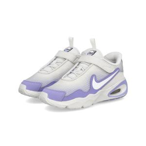 NIKE ナイキ AIR MAX NOVA PS 軽量 キッズスニーカー 子供靴 ストラップシューズ 1本ベルト エアマックスノヴァPS FN4459-008 プラチナムティント/ホワイト