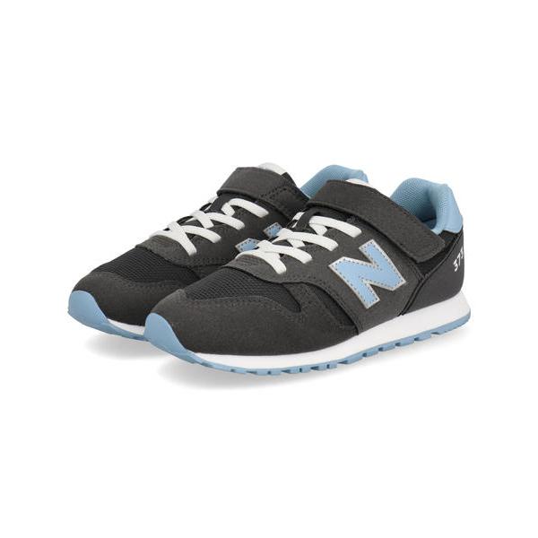 new balance ニューバランス YV373 軽量 細幅 キッズスニーカー 子供靴 ストラップ...