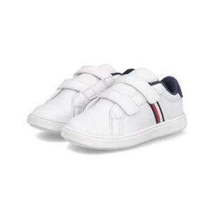 TOMMY HILFIGER トミーヒルフィガー ICONIC COURT 2.0 ALT キッズスニーカー アイコニックコート2.0オルト｜asbee