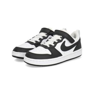 NIKE ナイキ COURT BOROUGH LOW RECRAFT PS キッズスニーカー 子供靴 ストラップシューズ コートボローLOWリクラフトPS DV5457-131 ホワイト/ブラック
