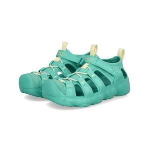 KEEN キーン CHILDREN HYPERPORT H2 水陸両用 キッズスポーツサンダル アウトドアシューズ ハイパーポートH2 1031922 ブライトアクア/ワックスイエロー