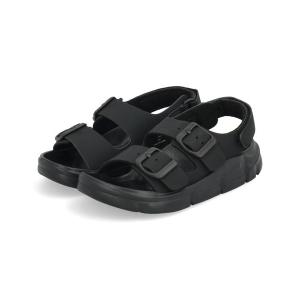 MADFOOT! マッドフット キッズ ダブルベルトフットベッドサンダル バックベルト 251002 ブラック