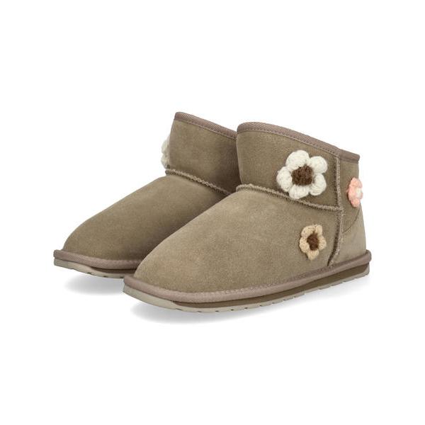 EMU Australia エミュオーストラリア DAISY 保温 耐水スエード キッズブーツ デイ...