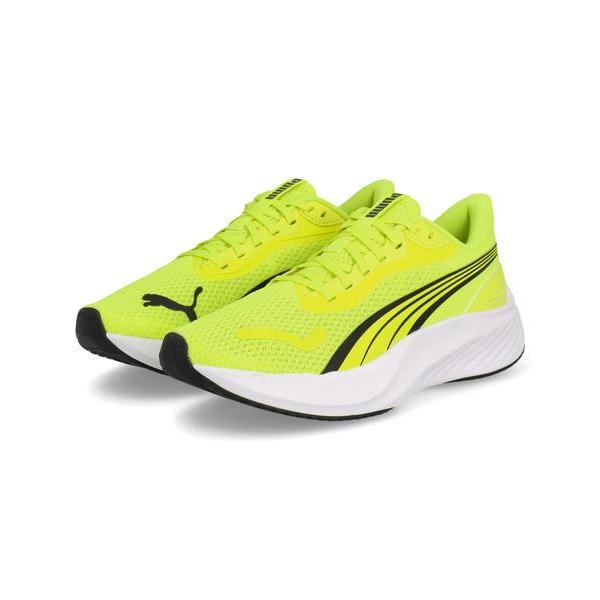 PUMA プーマ POUNCE LITE JR 子供靴 キッズスニーカー ひも靴 レースアップ 厚底...