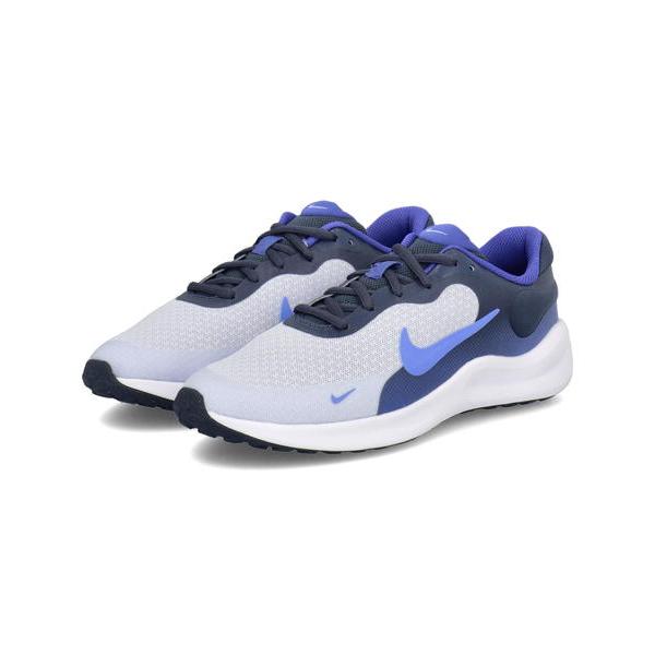 NIKE ナイキ REVOLUTION 7 GS 軽量 キッズスニーカー ひも靴 レースアップ レボ...