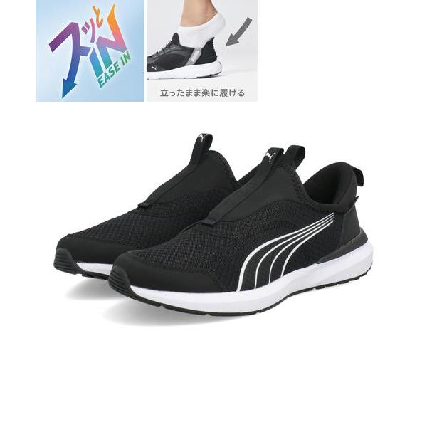 PUMA プーマ KRUZ PROFOAM EASE IN JR 軽量 キッズスニーカー スリッポン...
