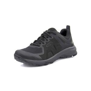 KEEN キーン EXPLORE WP メンズスニーカー 防水透湿 エクスプロールウォータープルーフ 1021611 ブラック マグネット