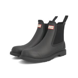 HUNTER ハンター M COMMANDO CHELSEA BOOT 完全防水 メンズレインブーツ サイドゴア Mコマンドチェルシーブーツ｜asbee