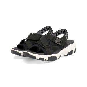 SKECHERS スケッチャーズ DADDY-O-DIBS レディーススポーツサンダル ダディーOディブズ 163051 BLK ブラック