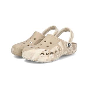 crocs クロックス BAYA MARBLED CLOG 超軽量 2WAY メンズサンダル サボ バヤマーブルクロッグ 206935 2ZM｜asbee