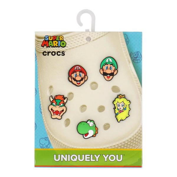 crocs クロックス JIBBITZ CHARMS ジビッツチャーム SUPER MARIO 5 ...