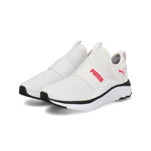 PUMA プーマ SOFT SOPHIA SLIP ON PS キッズスニーカー 軽量 ソフトソフィ...