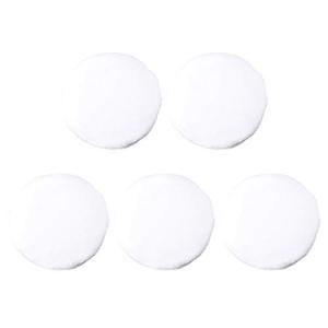 Frcolor パウダーパフ メイクアップ パフ フェイスパウダー用 60mm ベビーボディパウダーパフ 5個セット