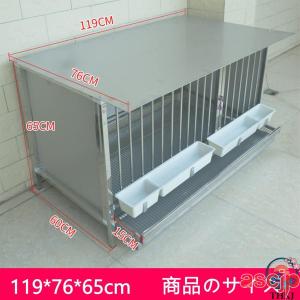 ステンレス製の鶏かご 産卵鶏ケージ ホームアウ...の詳細画像1