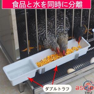 ステンレス製の鶏かご 産卵鶏ケージ ホームアウ...の詳細画像2