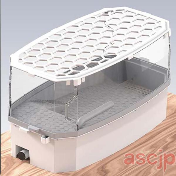 カメ用水槽 亀 水槽 大きい カメ 水槽 飼育ケース 水循環ろ過システム 亀ケージ カメ ボックス ...