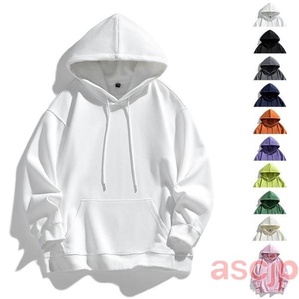 プルオーバーパーカー メンズ パーカー 長袖パーカー 春物 parka スウェット 春服 無地 フー...