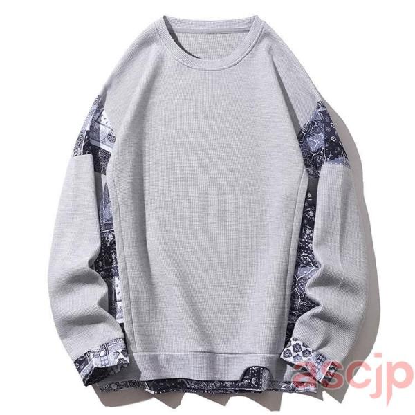 トレーナー メンズ 春トレーナー クルーネック 薄手 厚手 部屋着 トップス スウェット裏起毛 春服...