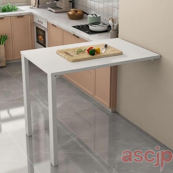 壁掛け式折りたたみデスク、壁掛けキッチンテーブル、頑丈な壁掛け式折りたたみテーブル、キッチン用壁掛け...