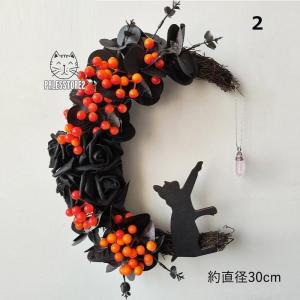 リース 玄関 ナチュラルリース リース パーテ...の詳細画像2